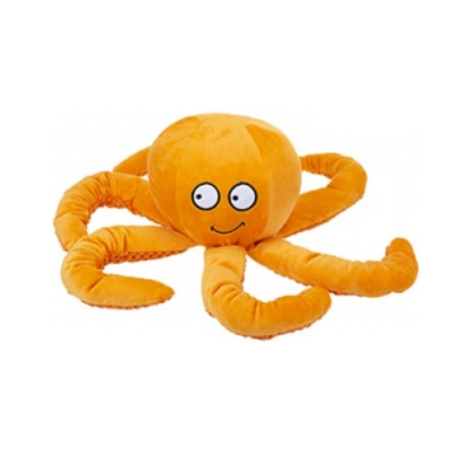 Crufts Large Squeaky Plush Octopus Pet Toy