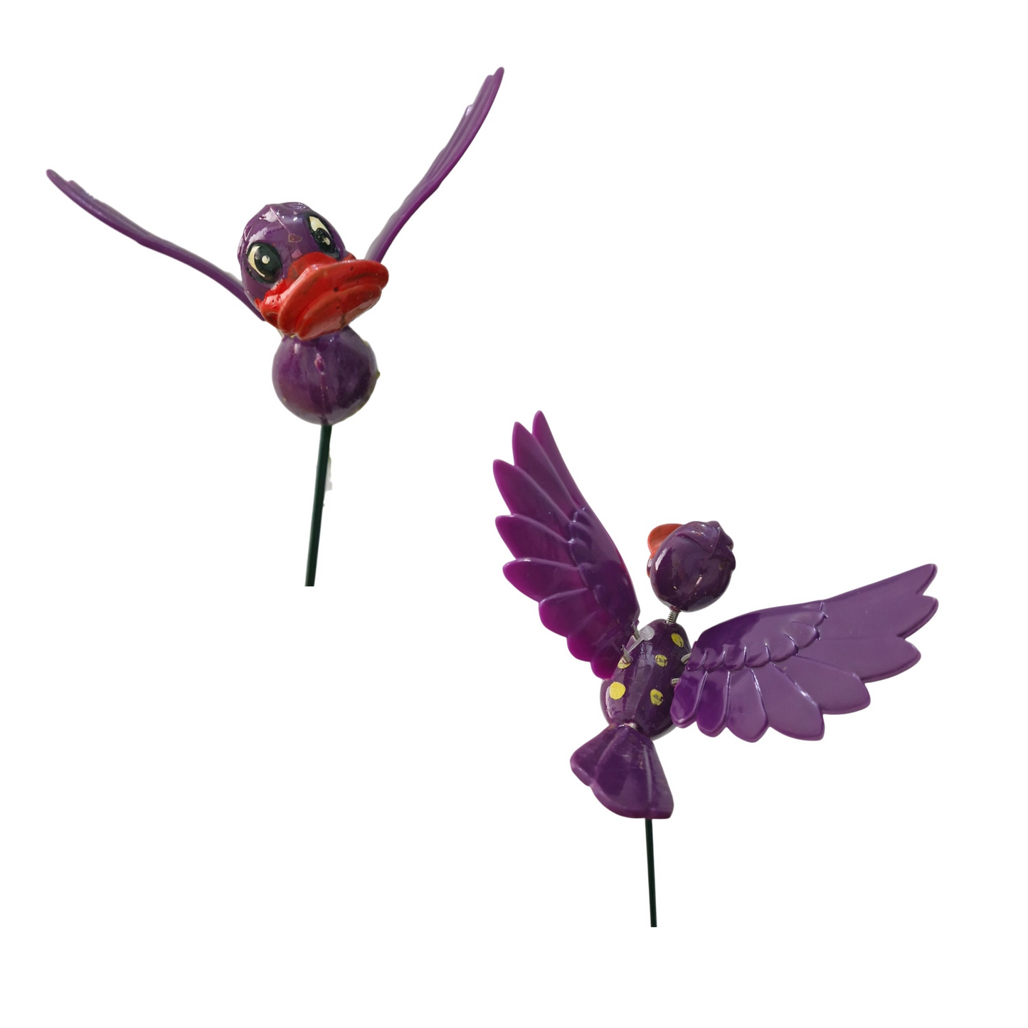 Happy Flying Ducks Garden Stake