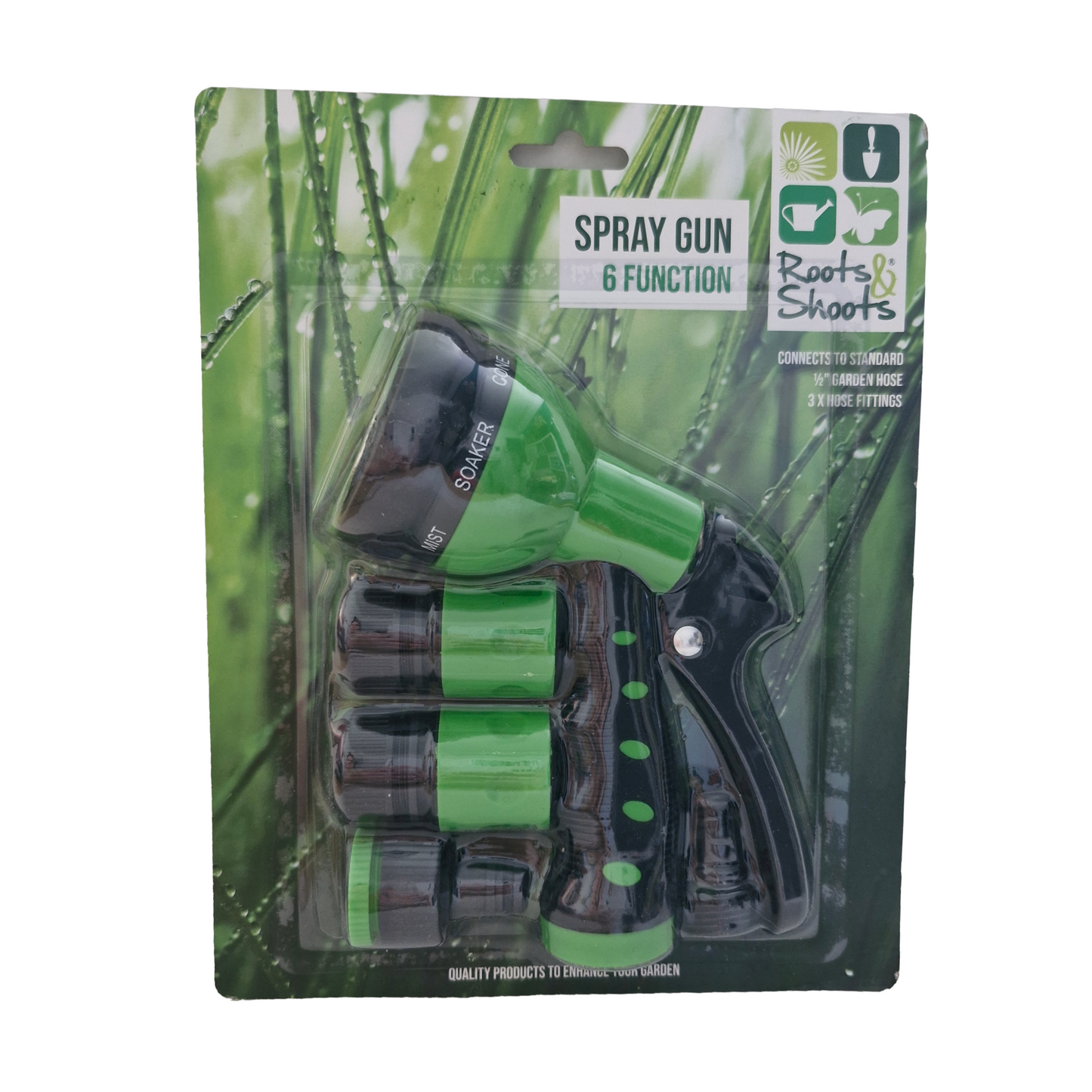 6 Function Hose Spray Gun Set