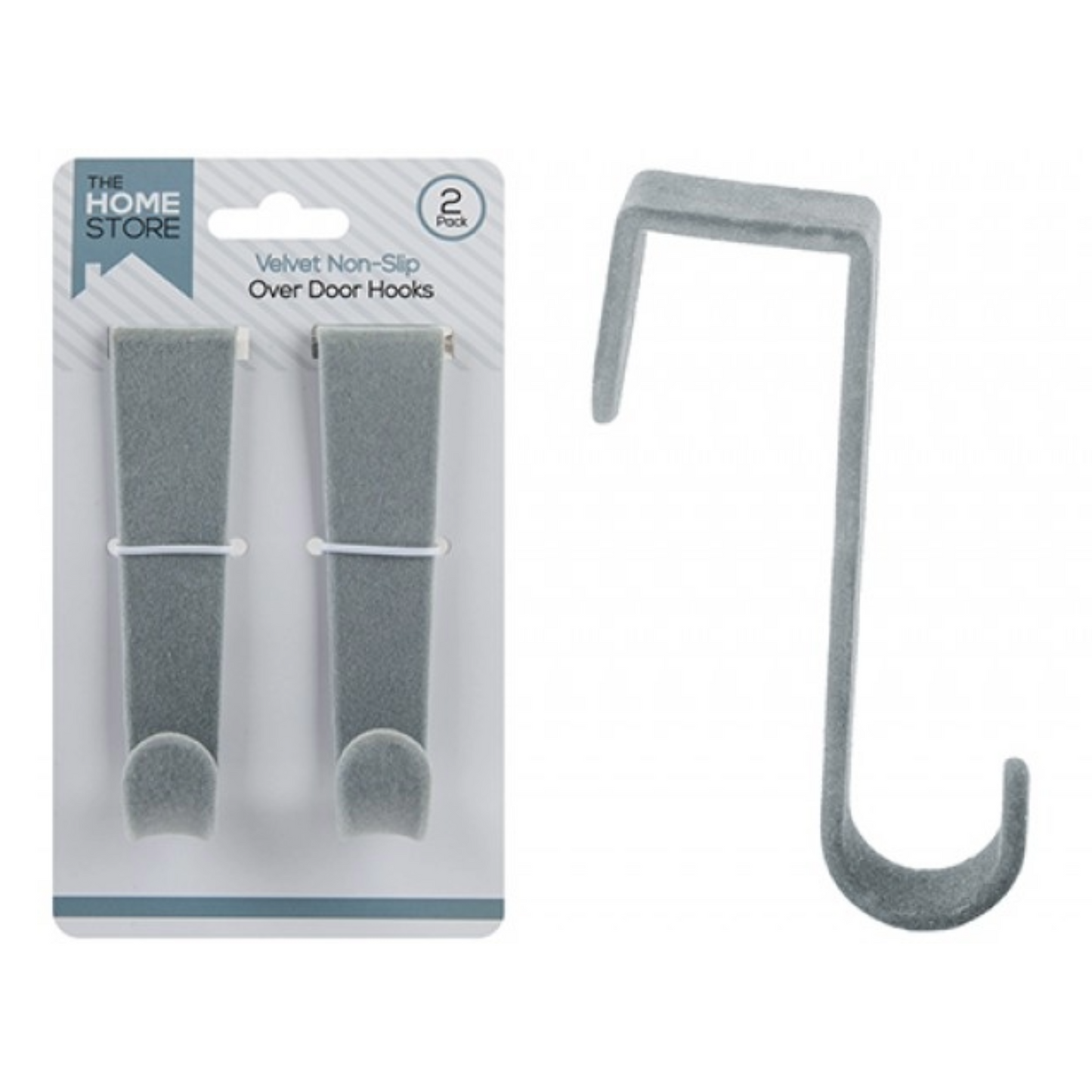 Velvet Over Door Hooks