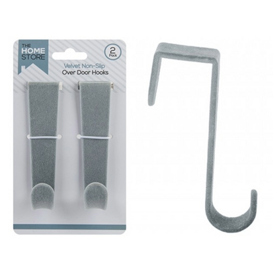 Velvet Over Door Hooks