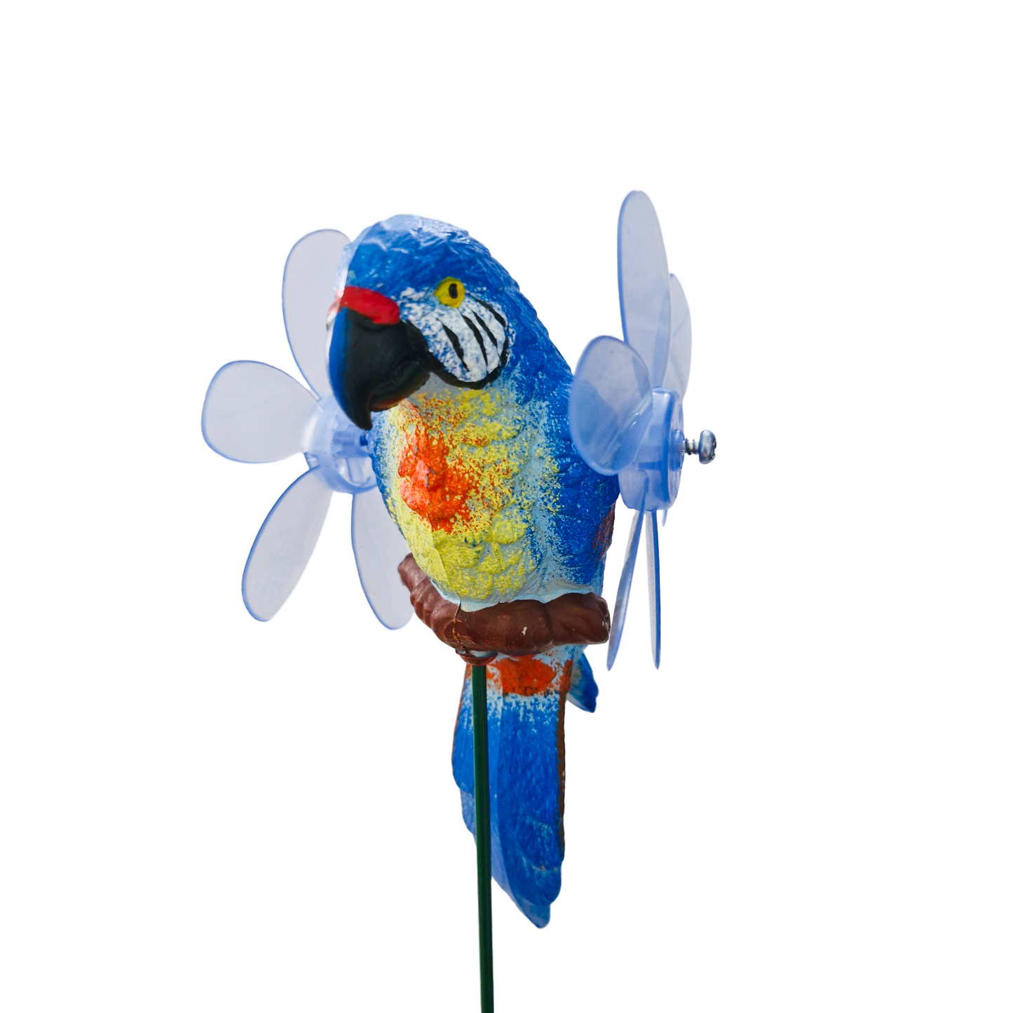 Parrot Windmill Garden Stake