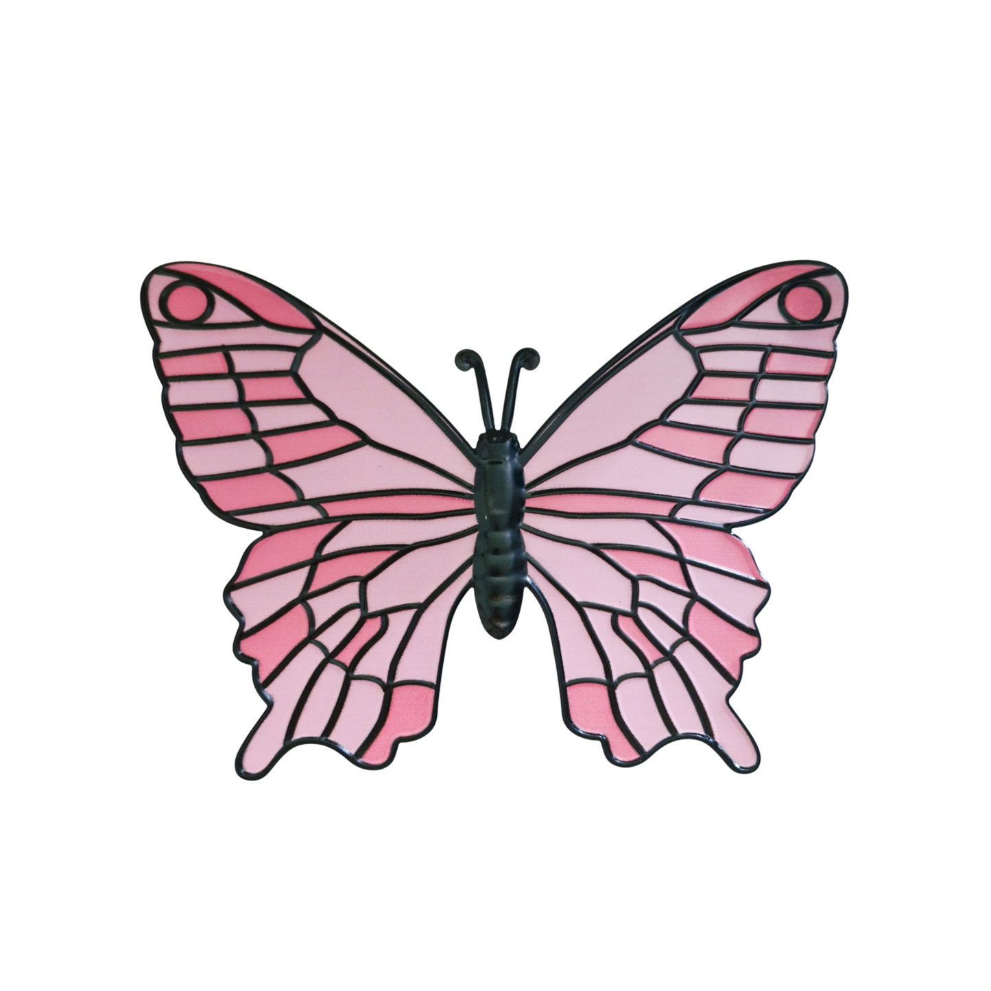 Metal Stained Glass Effect Butterfly