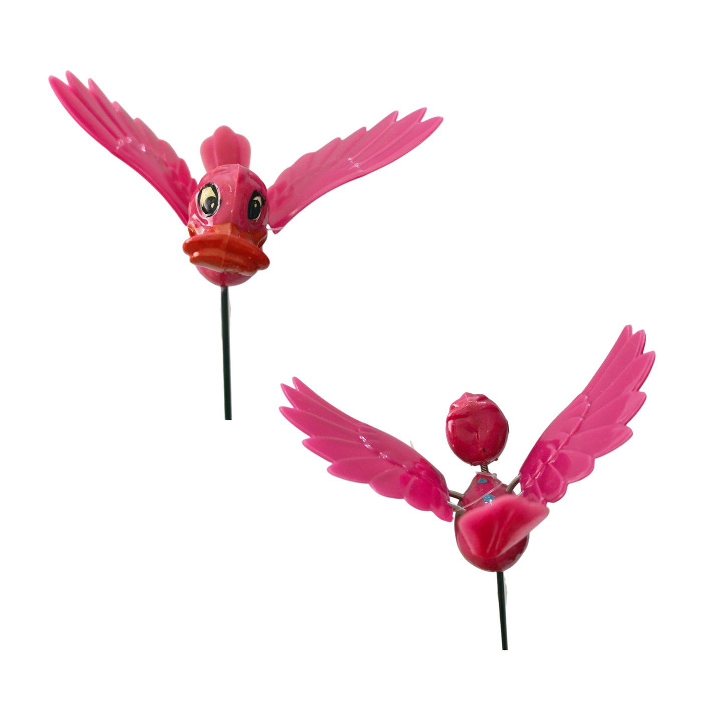 Happy Flying Ducks Garden Stake