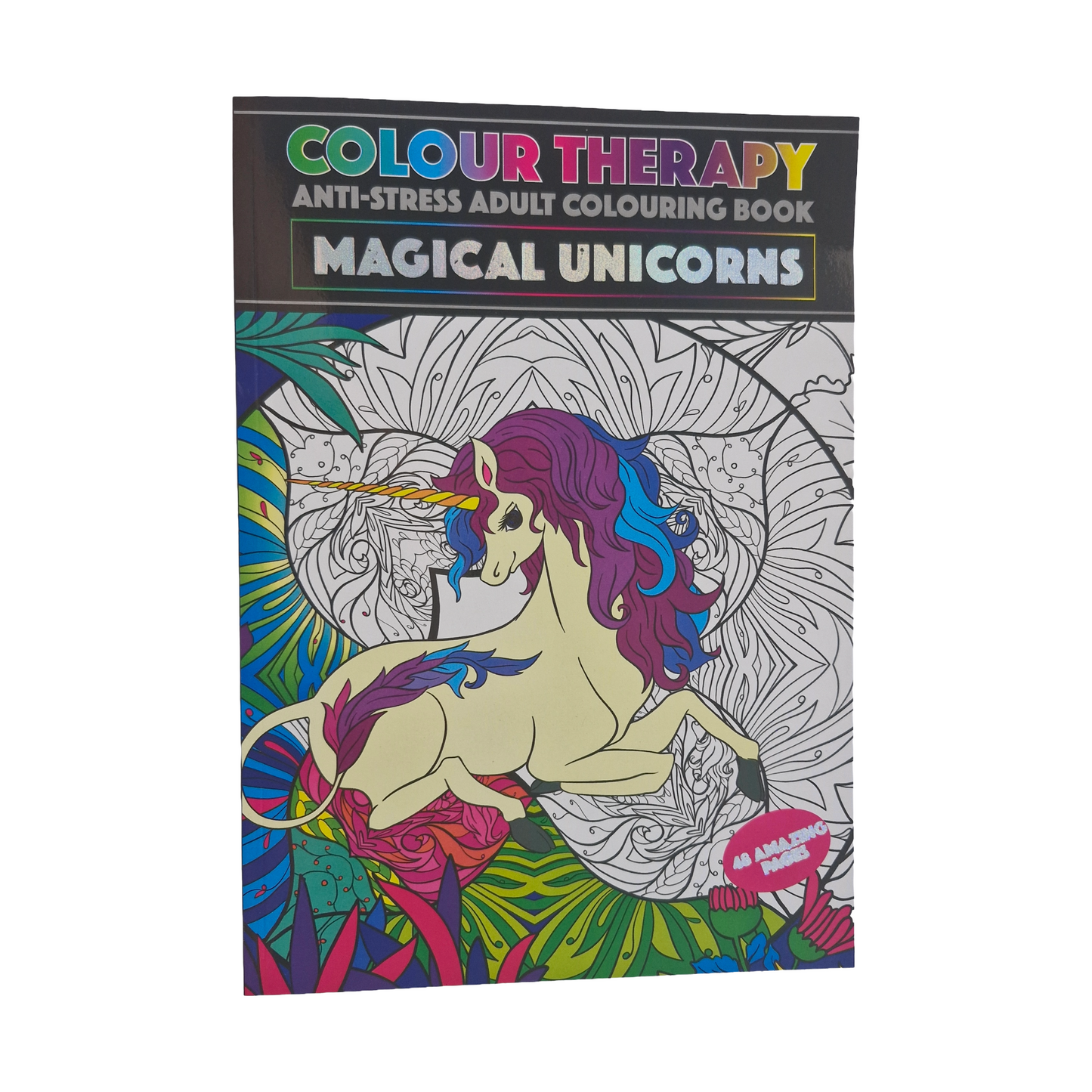 Adult Colour Therapy Book