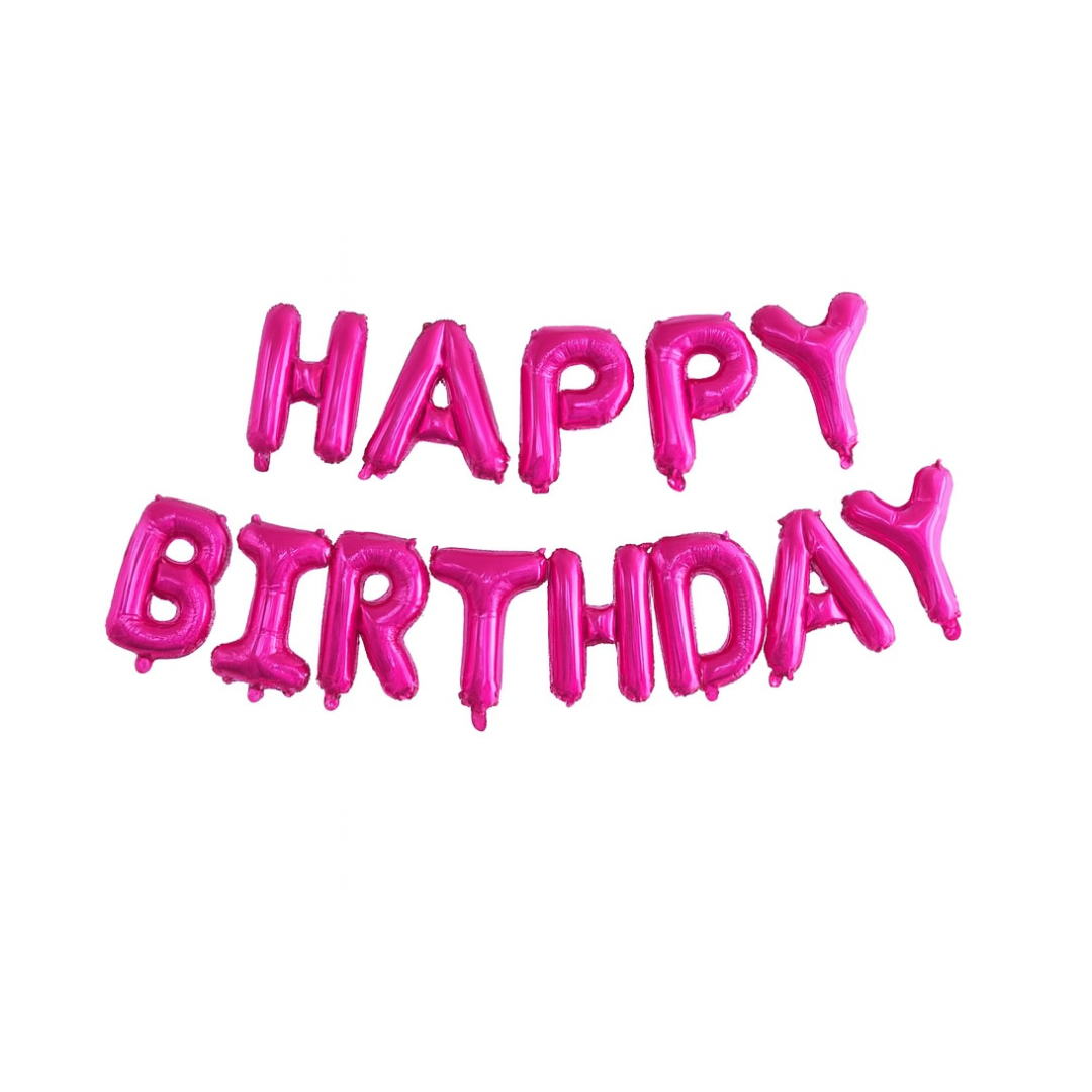 Foil Happy Birthday Balloon