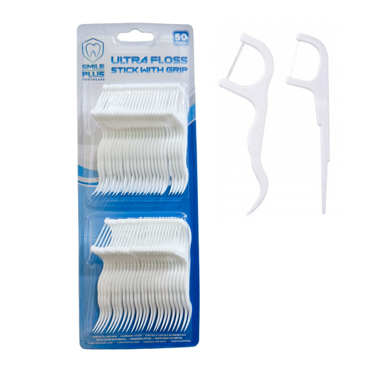 Ultra Floss Stick with Grip 50pk