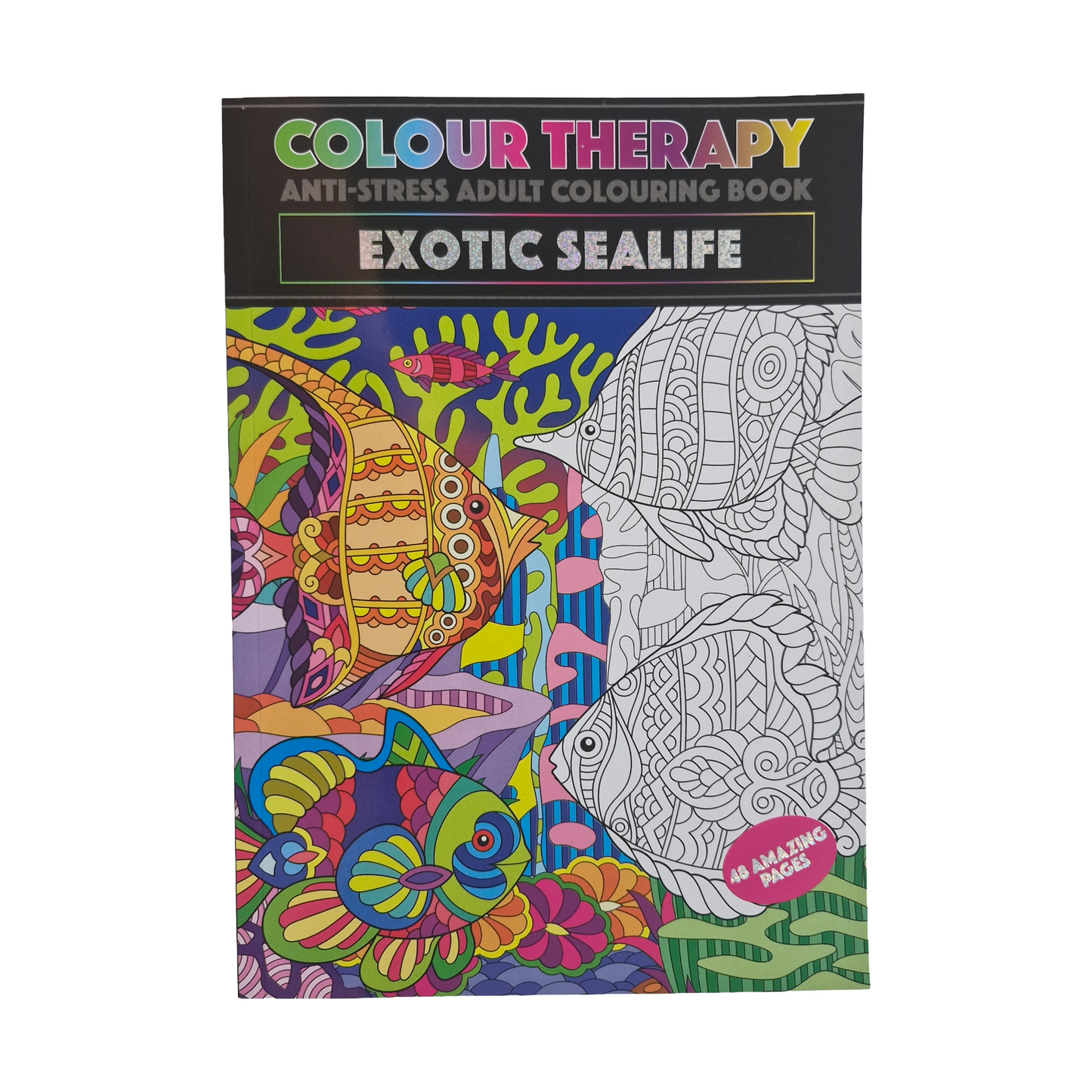 Adult Colour Therapy Book
