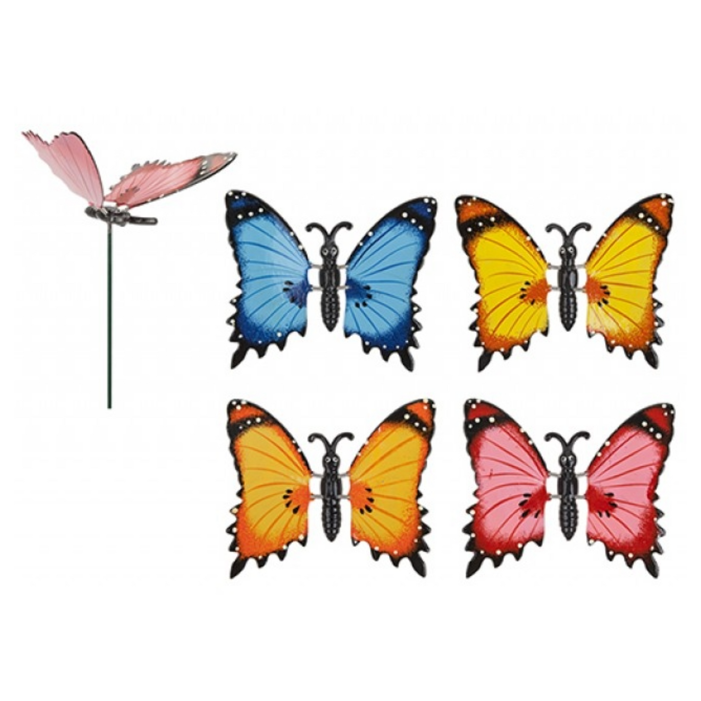 Flapping Butterfly Garden Decoration