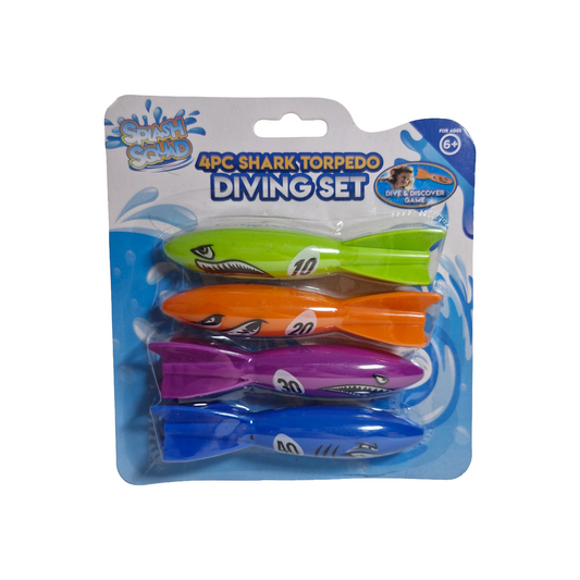 Shark Torpedo Diving Set 4PC