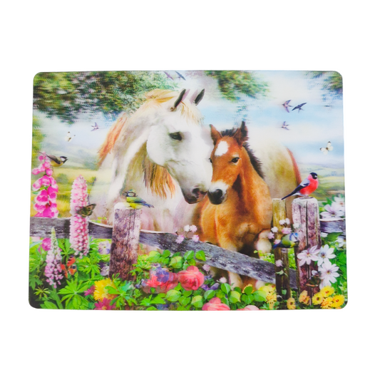 3D Lenticular Horse Postcard