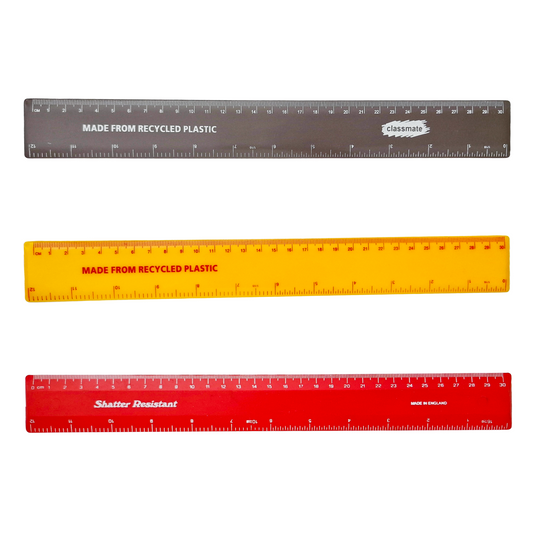 30cm Plastic Ruler