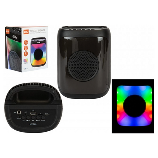 Agro Wireless Speaker LED Lights