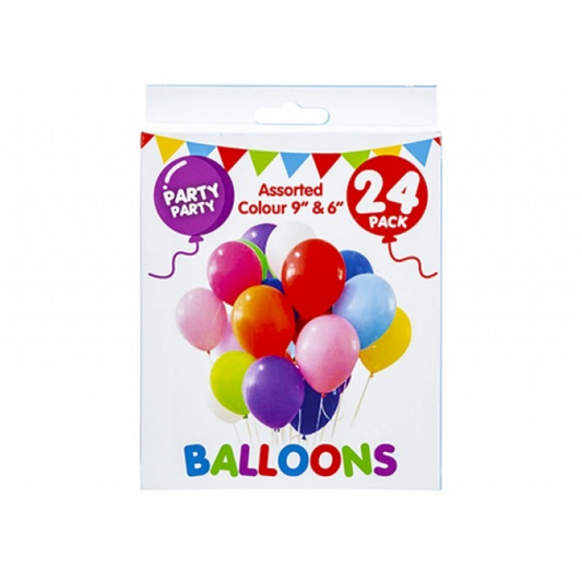 Party Balloons 24pk