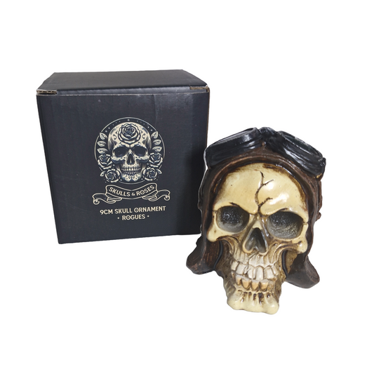 Biggles Skull Ornaments Rogues 9cm