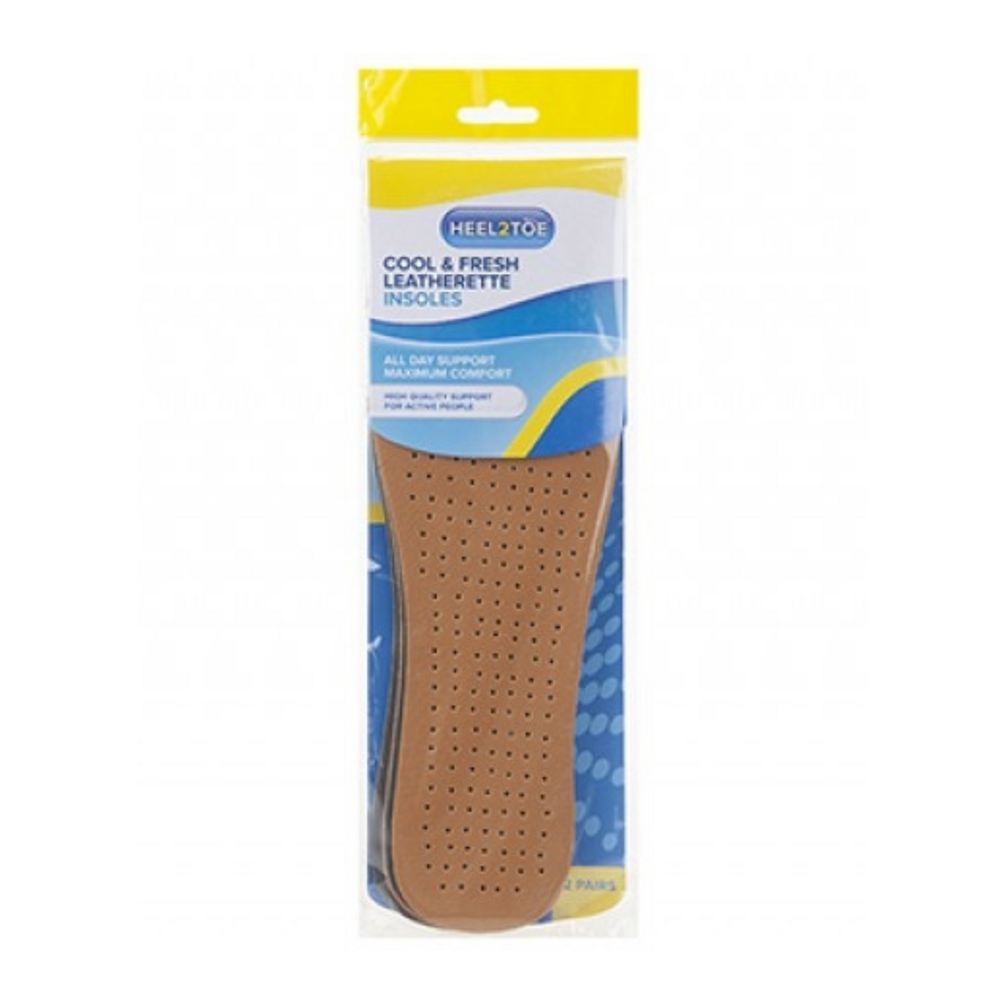 Cool & Fresh Leatherette Insoles