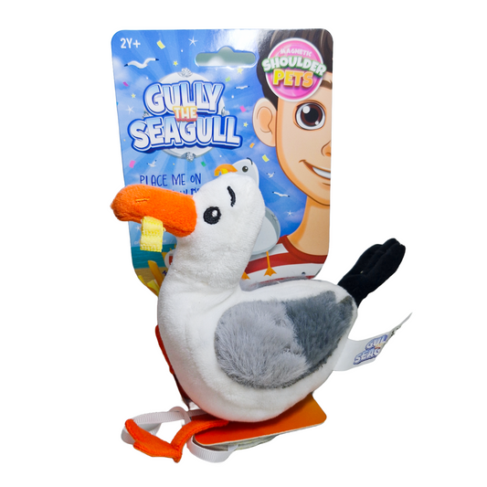 Gully The Seagull Plush Shoulder Pet