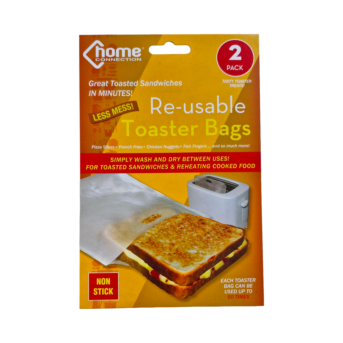 Re-Usable Toaster Bags 2pk
