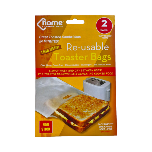 Re-Usable Toaster Bags 2pk