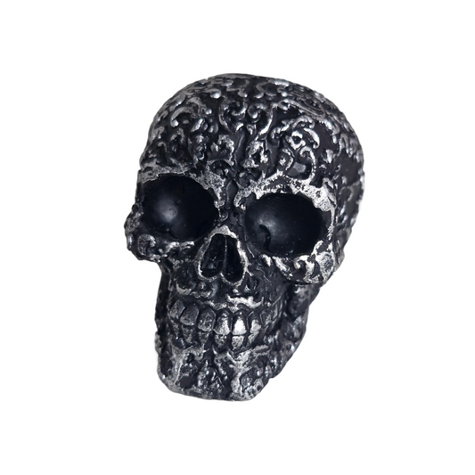 Gunmetal Skull 5cm