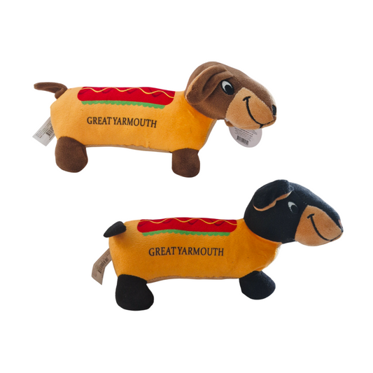 Great Yarmouth Sausage Dog Plush