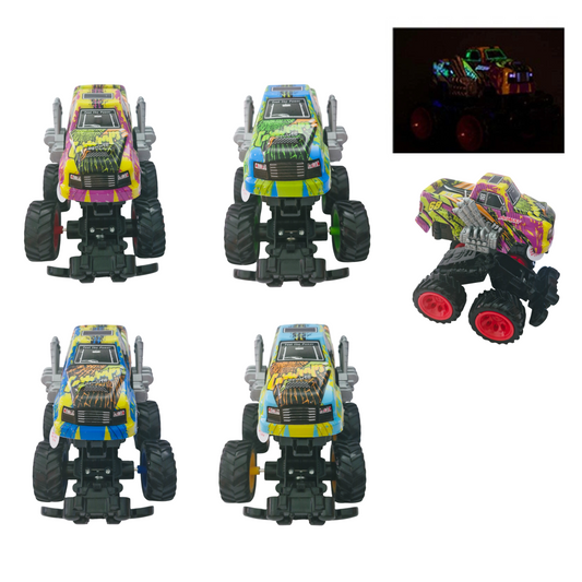 Bounce Collision Stunt Monster Truck