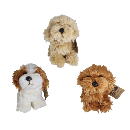 Natural World Doodle Dog Plush