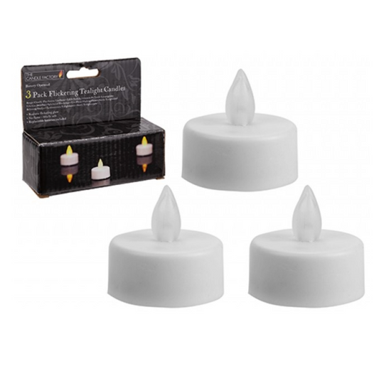 Flickering Tealights Candles