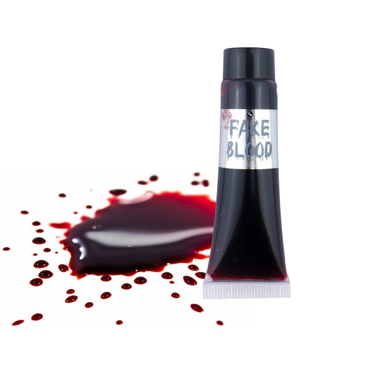 Fake Blood 16ml Tube  - Halloween Costume, Liquid Red Blood, FX Special Effects, Vampire, Zombie, Clown, Nurse and Mummy Costumes, Ultra Realistic Makeup, Faux Blood, Fancy Dress