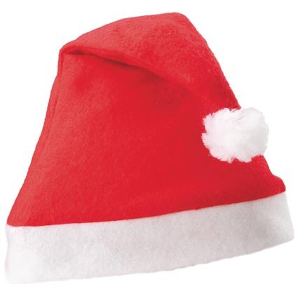 100 Cheap Red Santa Hats