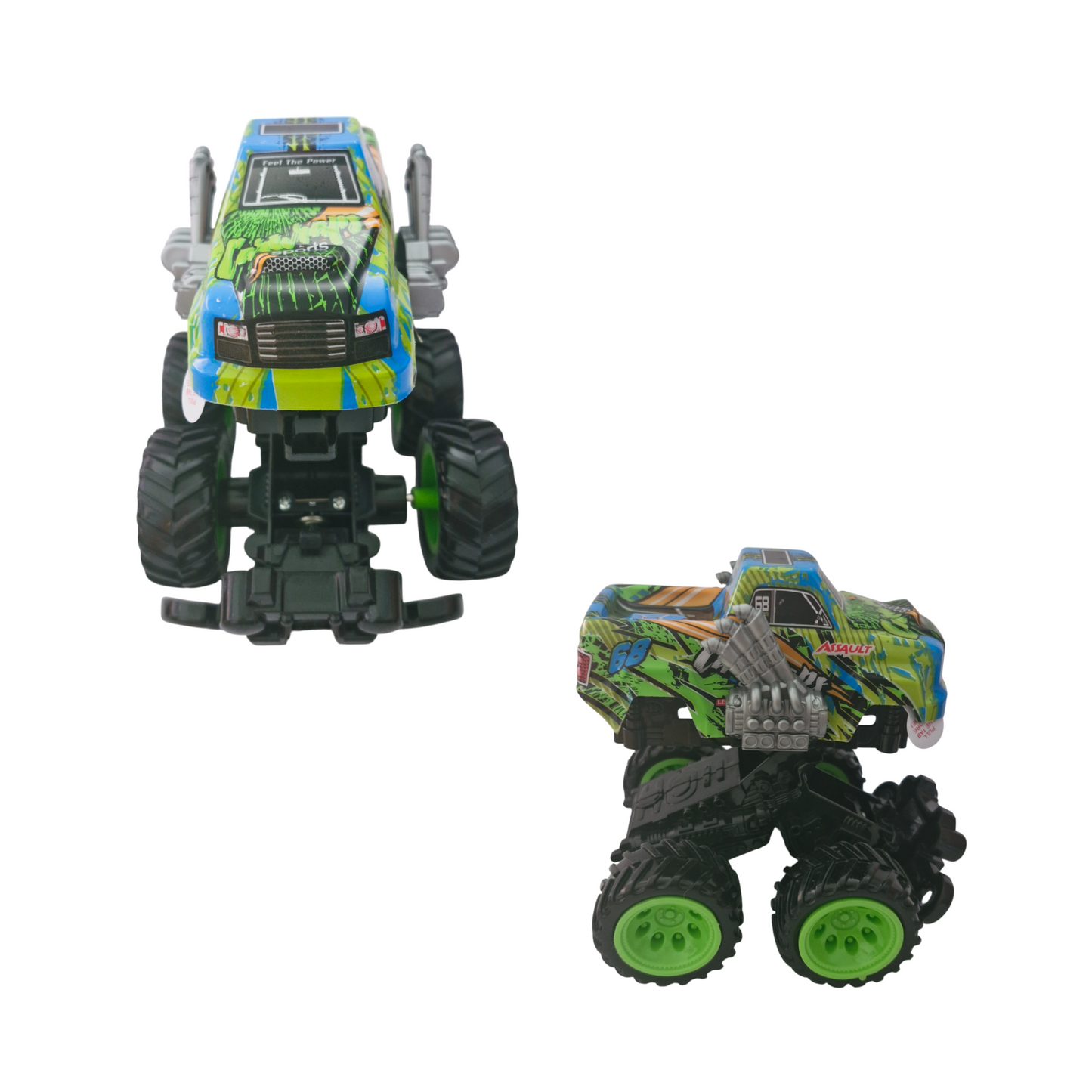 Bounce Collision Stunt Monster Truck