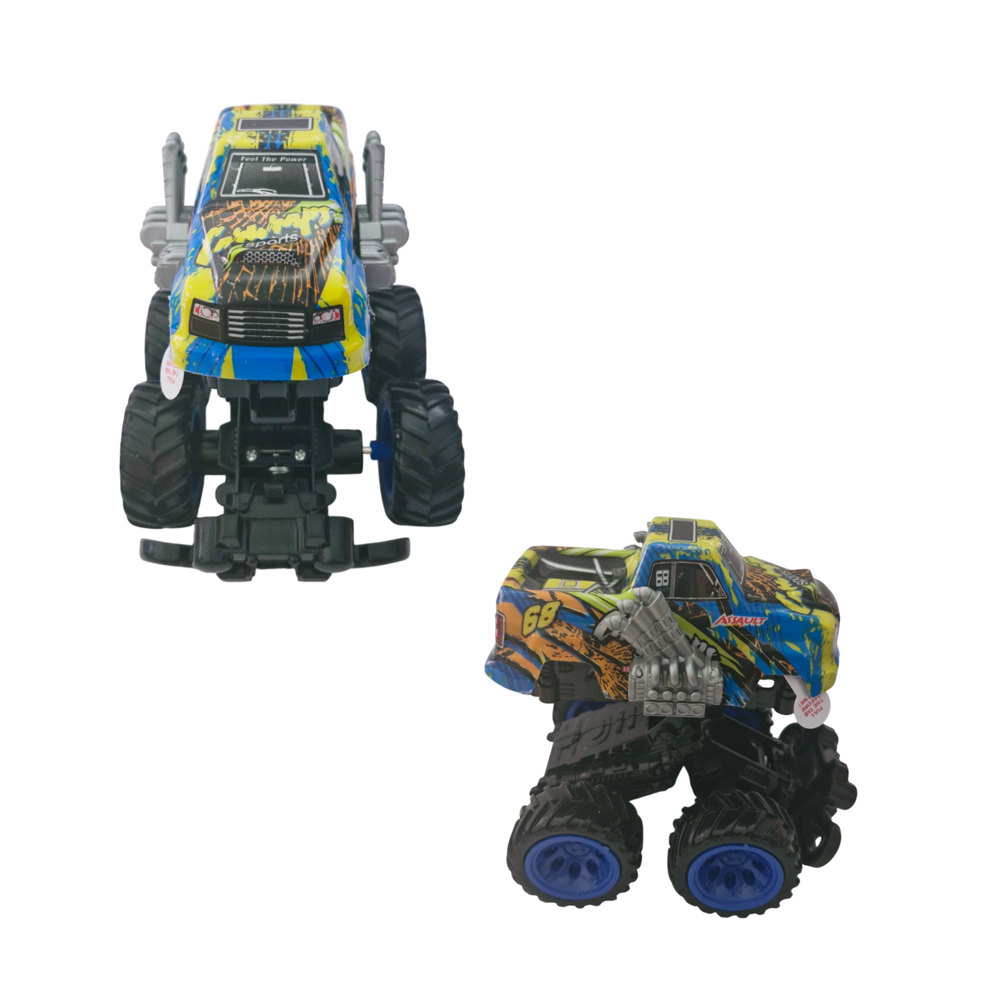 Bounce Collision Stunt Monster Truck