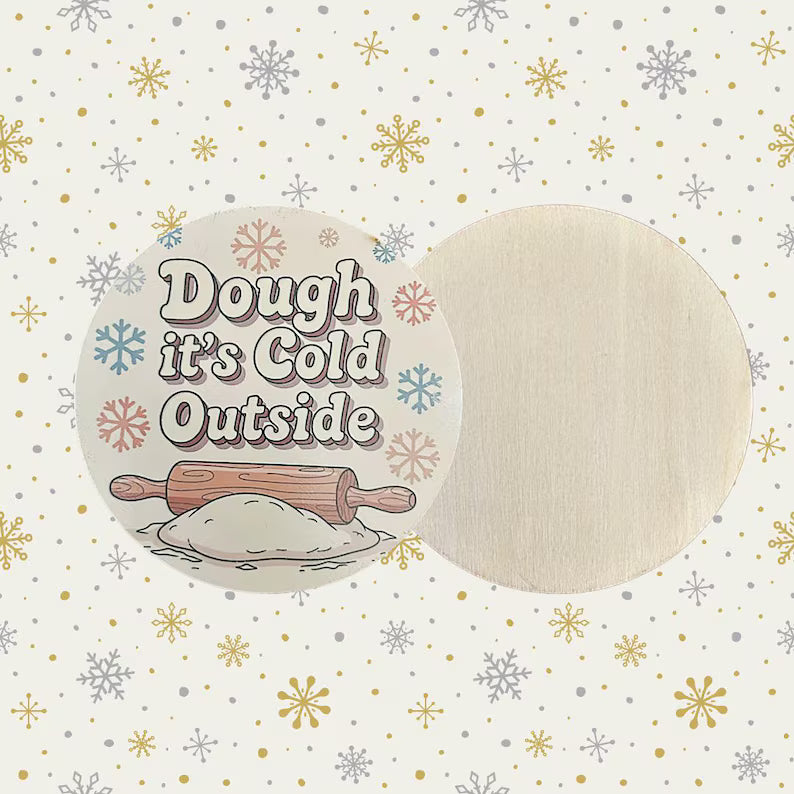 Handmade Funny Christmas Coasters