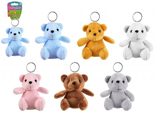 Teddy Bear Plush Keychain