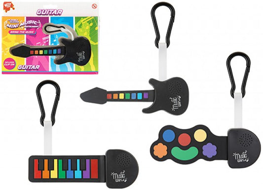 Silicone Music Instrument With Clip 18cm