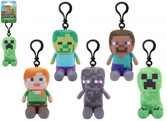 Minecraft Plush Clip On