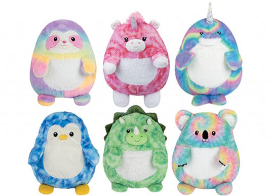Softeebods Tie Dye Chubby Animals