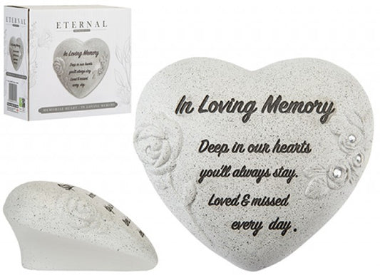 Eternal Memorial Heart In Loving Memory