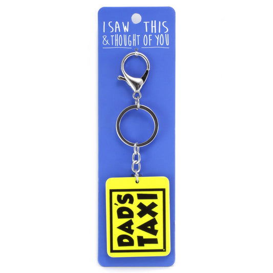Keyring “Dad’s Taxi”