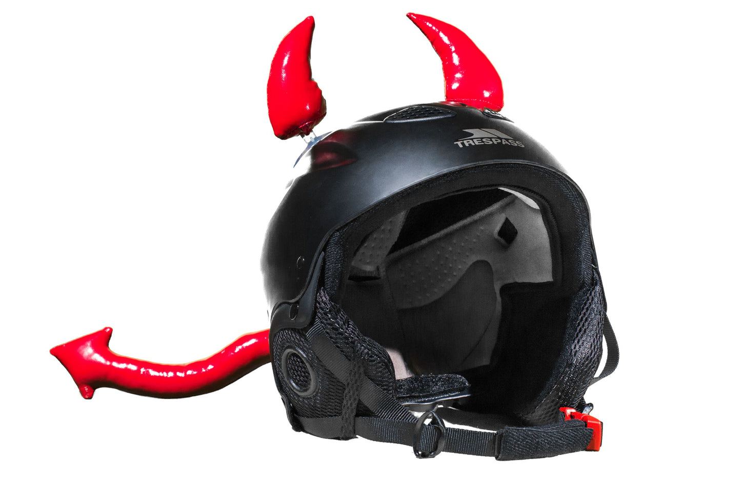 Ski Devil Horns & Tail for Helmet (Long Tail)
