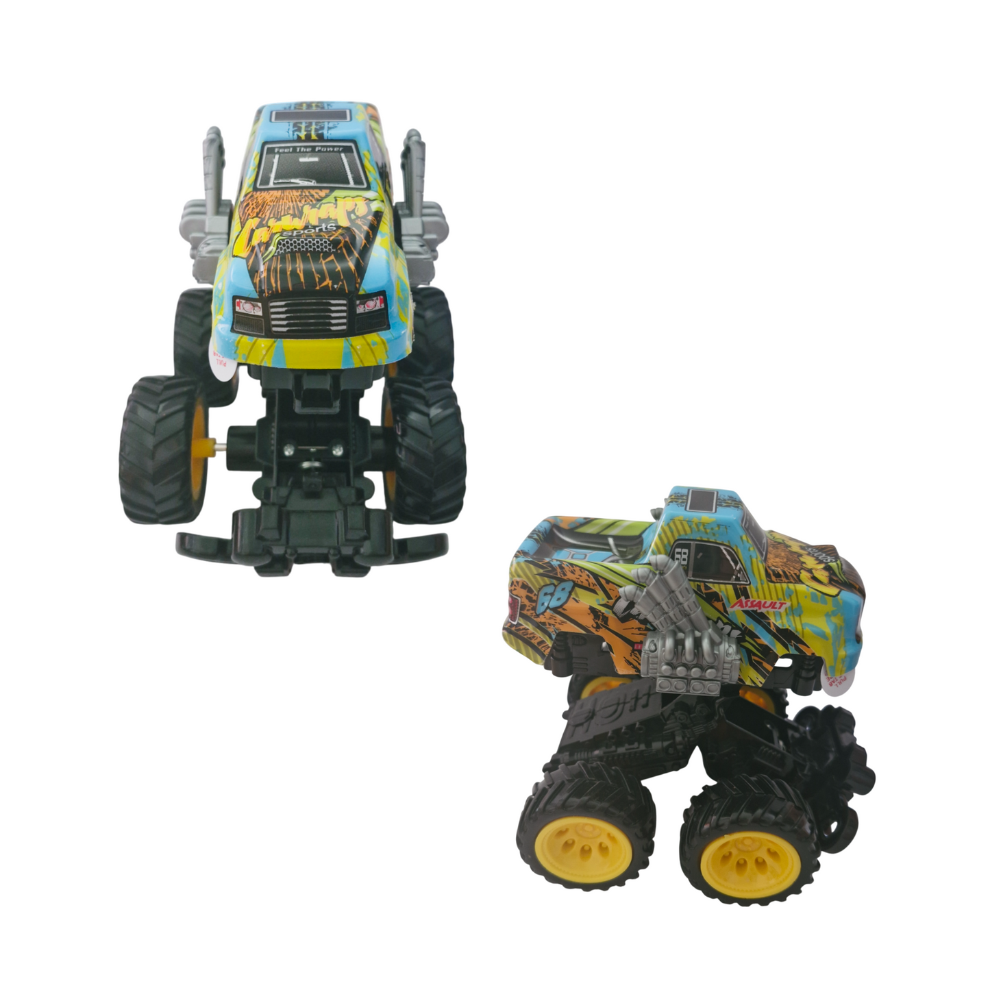 Bounce Collision Stunt Monster Truck