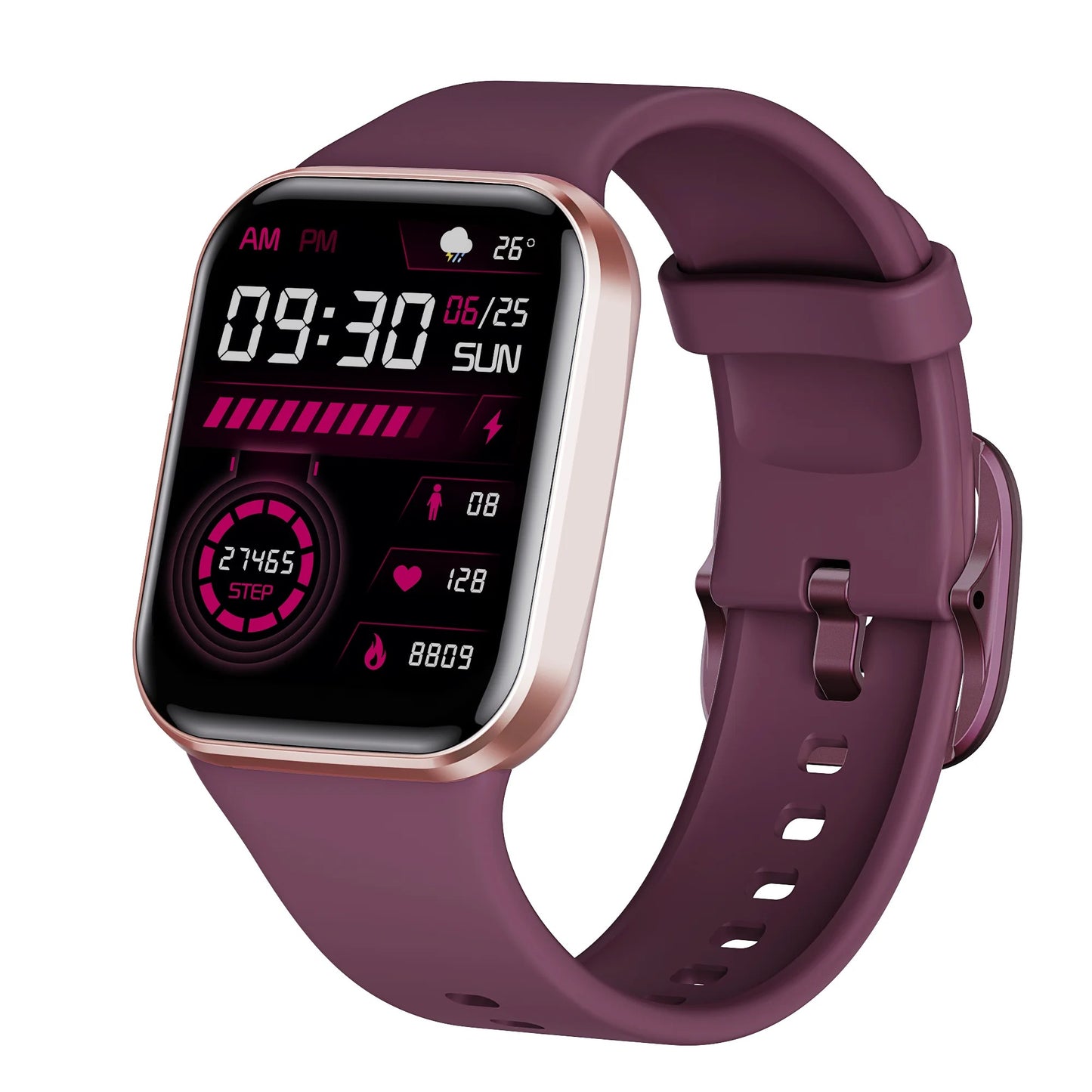 Q23 Smart Watch – All-in-One Fitness and Health Companion Step Counter - Heart Blood Monitor