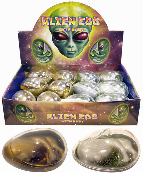 12 Gooey Alien Egg Toys