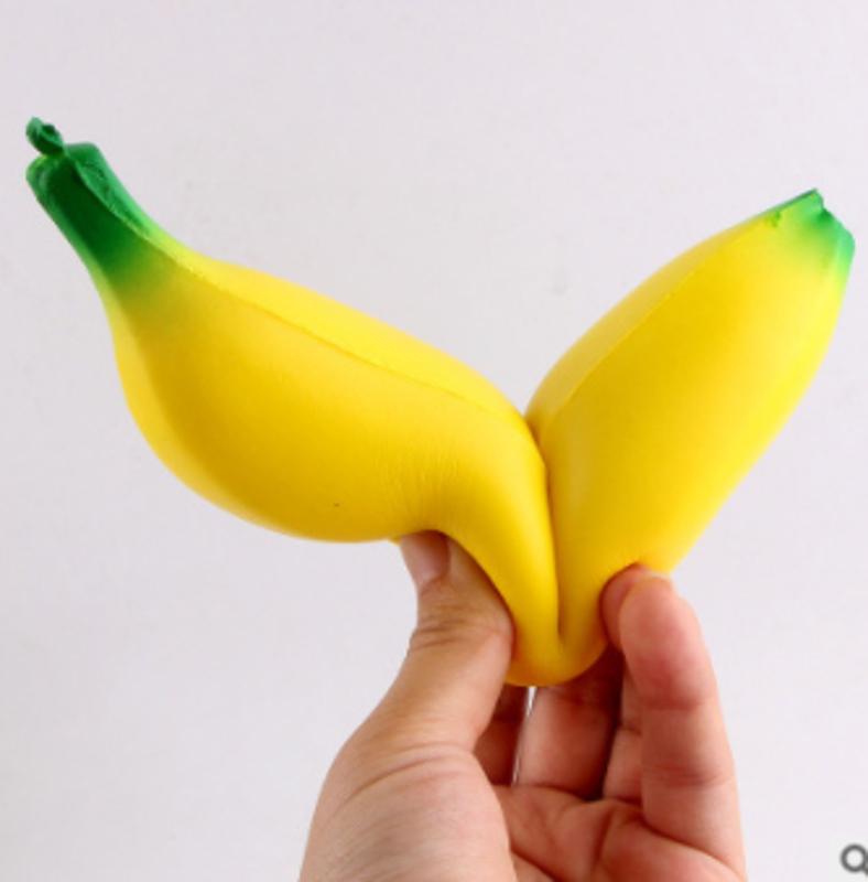 24 Banana Squeeze Stress Relief Toys