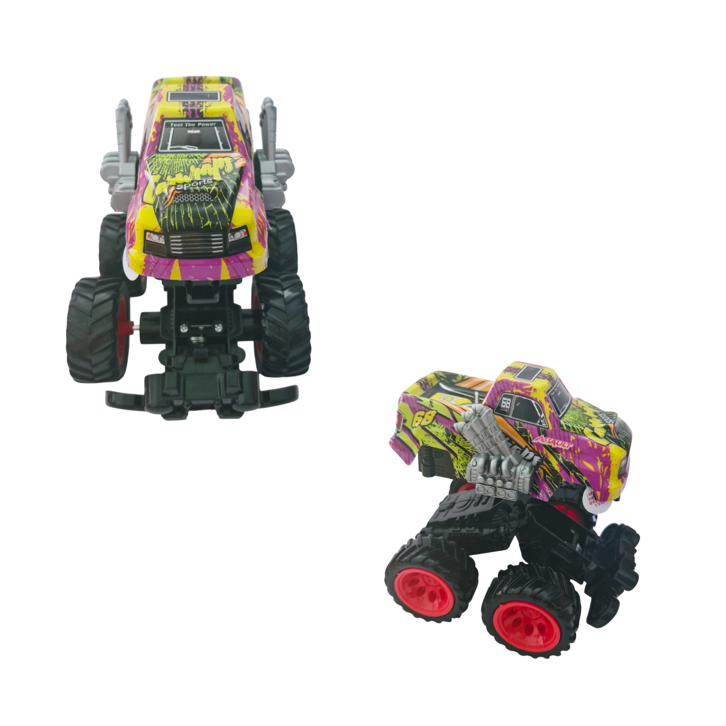 Bounce Collision Stunt Monster Truck