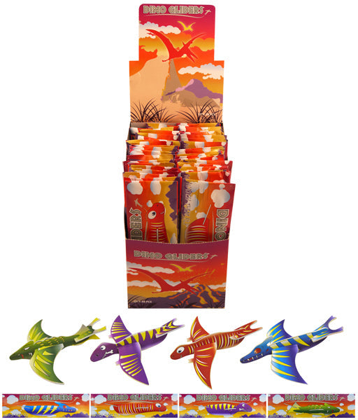 48 Dinosaur Flying Gliders