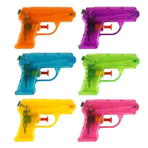 60 Water Pistol Guns 11cm