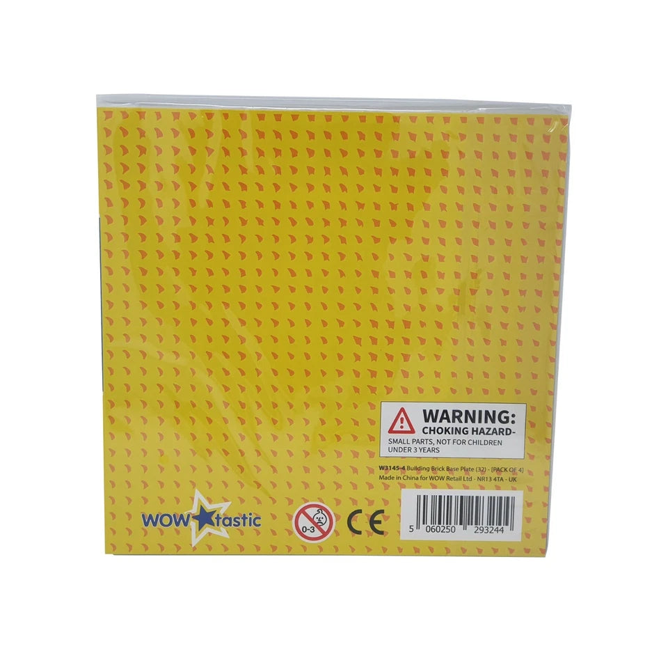 Brick Road Base Plate 32x32 Studs 25cm Compatible Construction Block 4 PACK