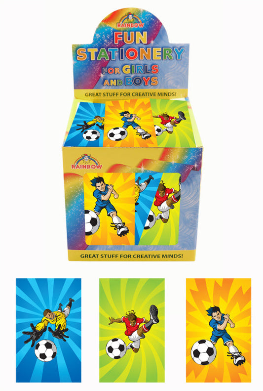 84 Mini Football Notepads