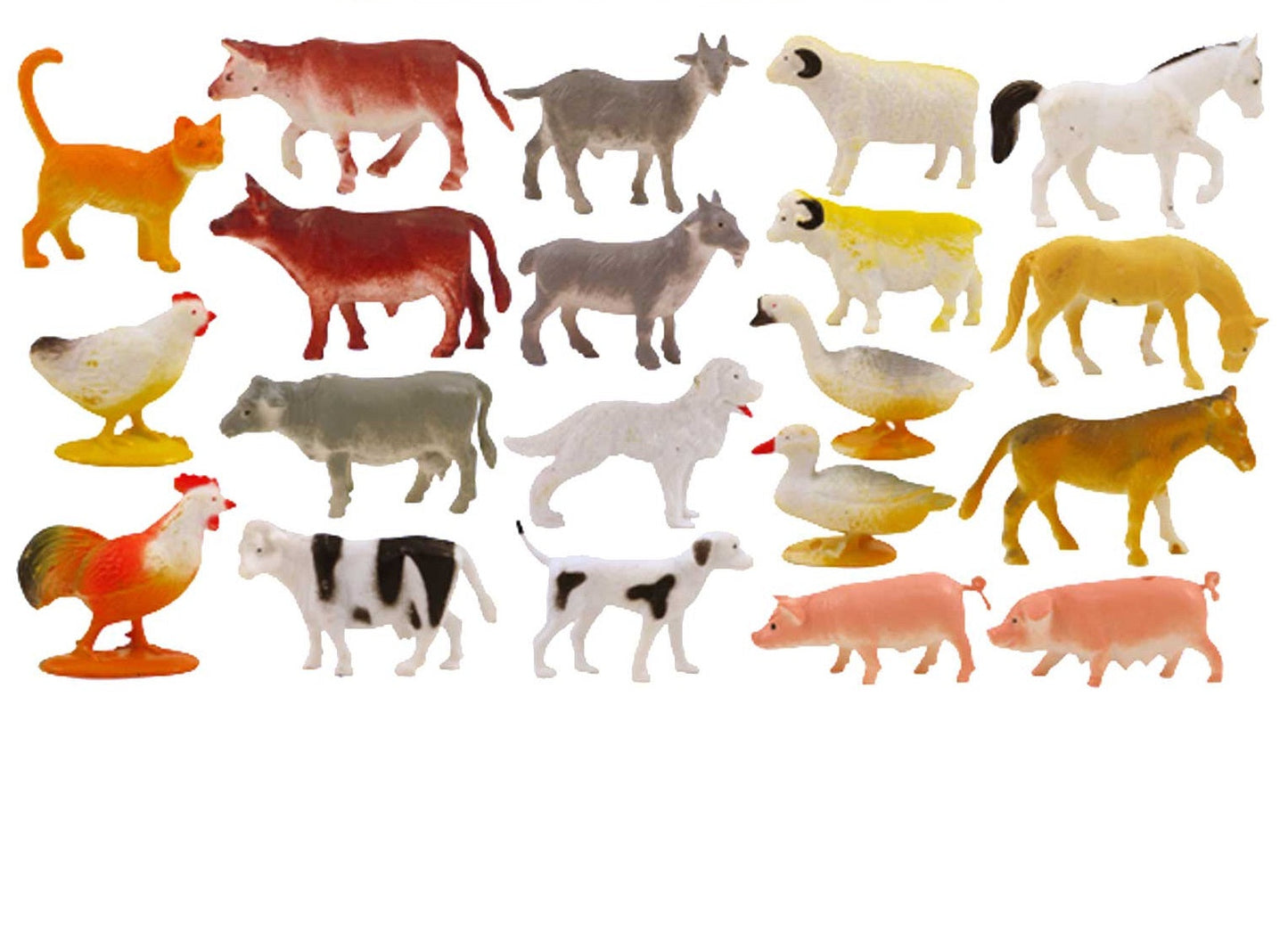 84 Mini Farm Yard Animal Figures